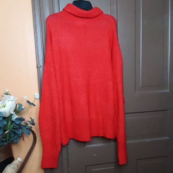 H&M Women's Size M Red Turtleneck Sweater - Picture 12 of 12